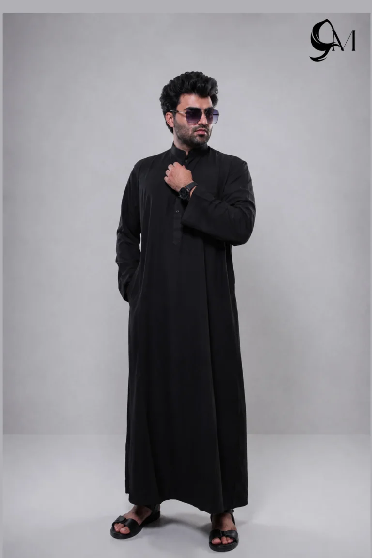 Black Jubba for Men