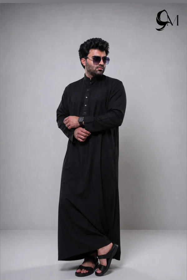 Black Jubba for Men