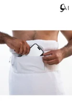 white hajj ihram belt