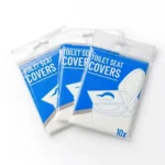 Disposable Toilet Seat Covers for Commode English Toilet – Hygienic & Self Disposable 10 Sheet Pack