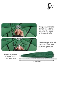 Umbrella cap