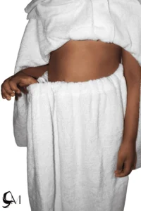 Ihram with Buttons and Elastic for Kids