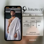 ihram xl size chart