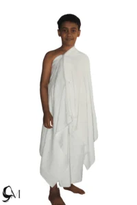 Ihram with Buttons and Elastic for Kids