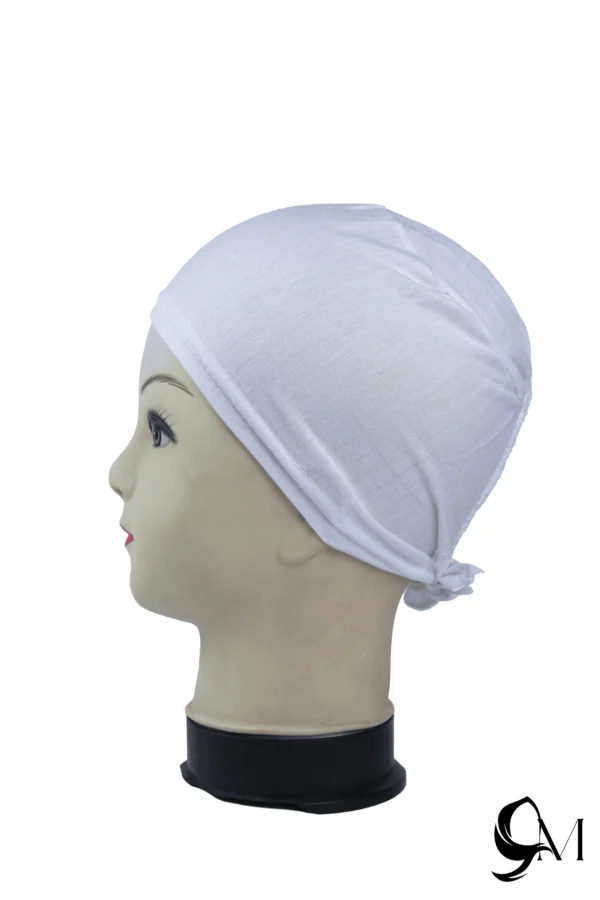 white ladies umrah cap