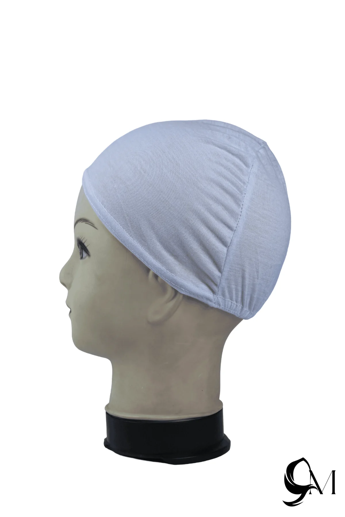 white ladies elastic cap