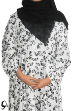 linen abaya
