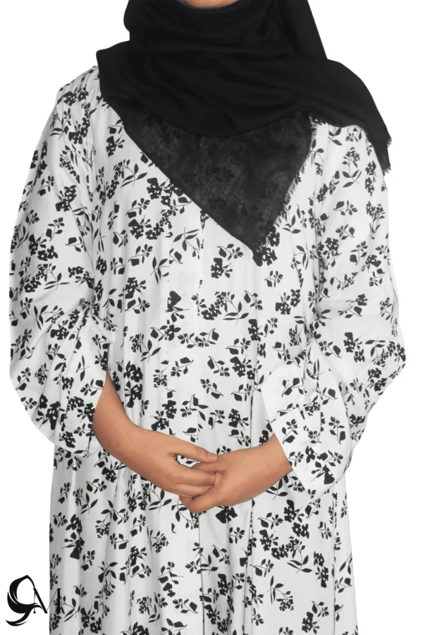 linen abaya