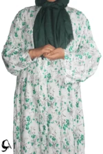 Printed abaya
