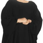 Stylish Elegant Kaftan Style Nida Abaya - Black
