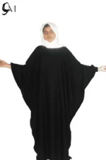 kaftan black abaya