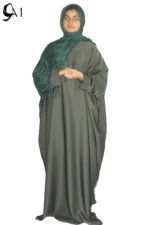 kaftan abaya olive color