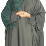 Stylish Elegant Kaftan Style Nida Abaya - Olive