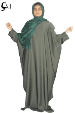 kaftan abaya green