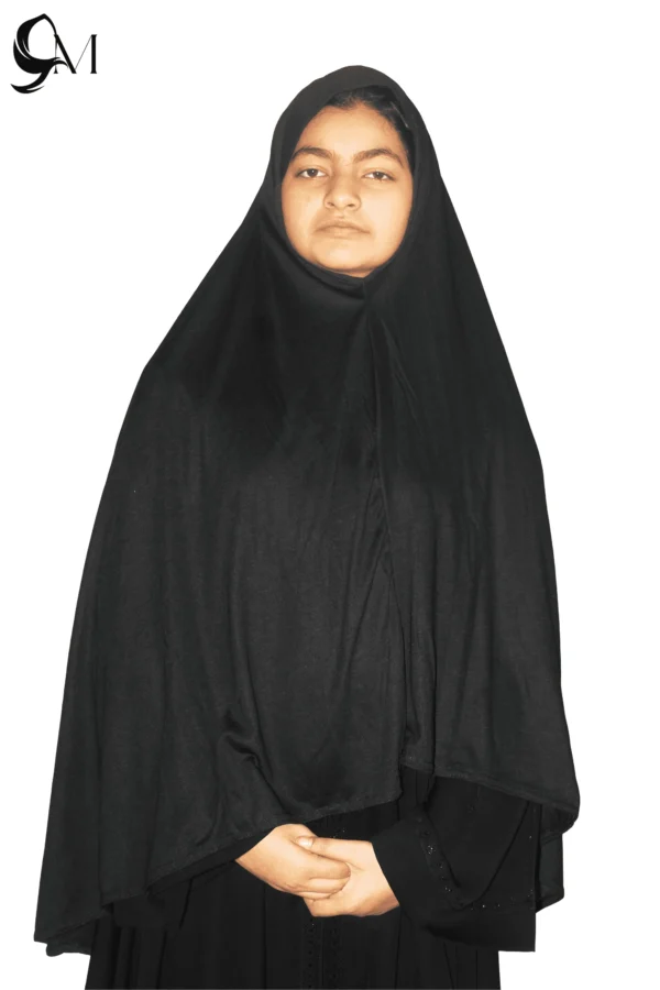 Black simple hijab