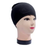 white Elastic Hijab Cap