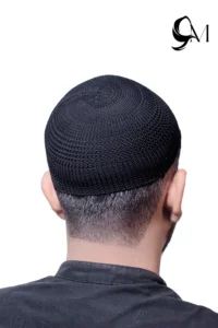 Black Turkish Prayer Cap