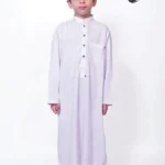 White Jubba Dress For Boy