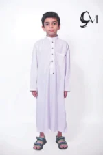 White Jubba Dress For Boy