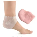 Silicone Gel Heel Pad Socks –  Free Size | Repair Cracked Heels & Cushion Pain. Stays on Heels, Not in Foot