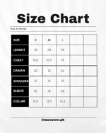 THOBE FOR KID SIZE CHART