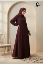 Front Close – Deep Maroon