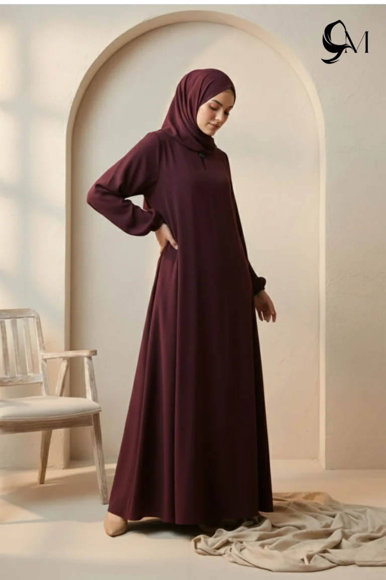 Front Close – Deep Maroon