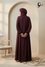 Front Close – Deep Maroon