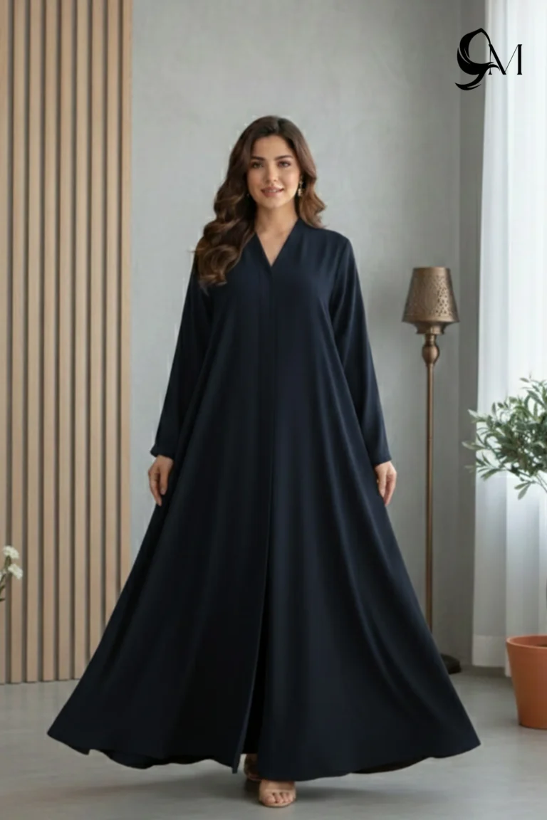 Big Flare Nida Abaya – Obsidian Blue
