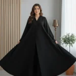 Big Flare Nida Abaya – Black