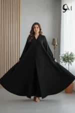 Big Flare Nida Abaya – Black