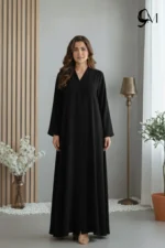 Big Flare Nida Abaya – Black