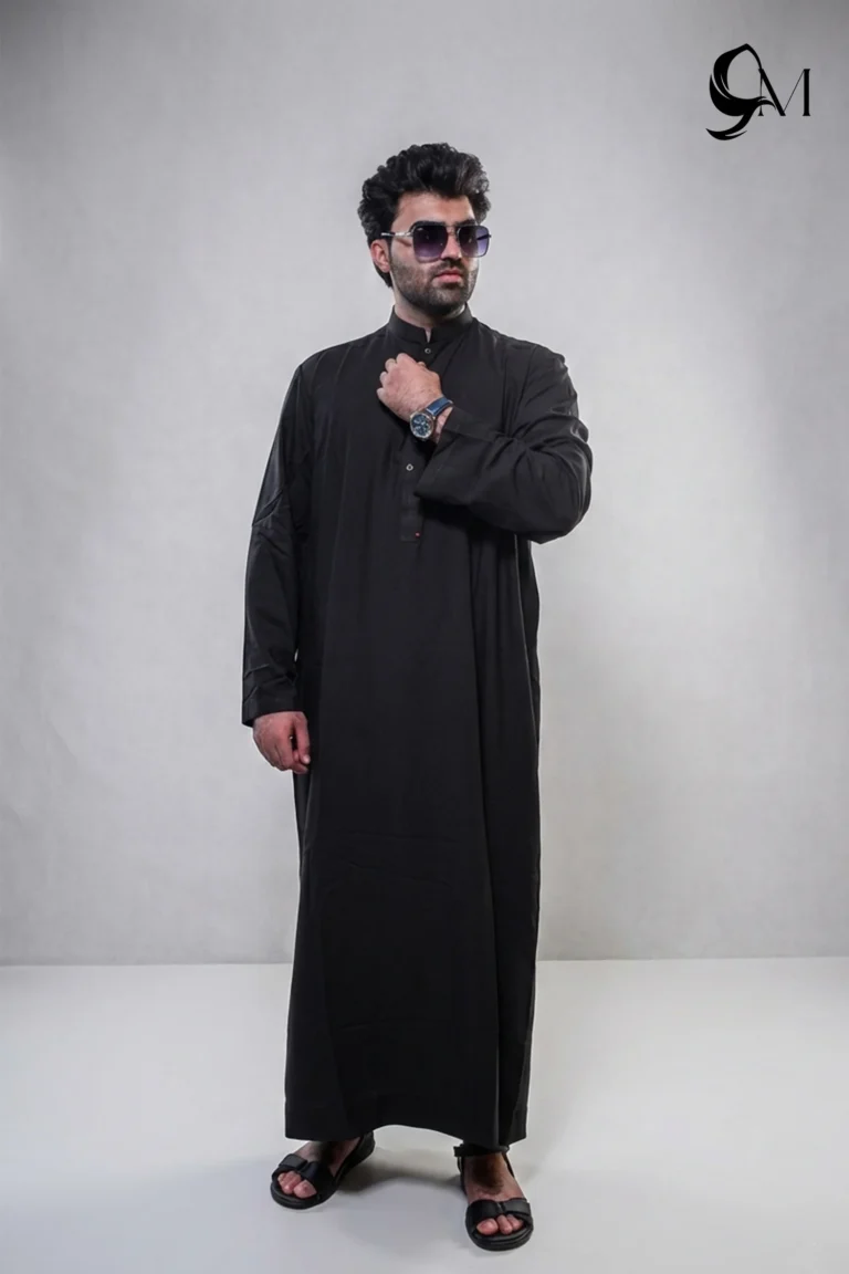 Black Jubba for Men