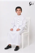 White Jubba Dress For Boy