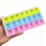 Medicine Box Transparent Lid Pill Box